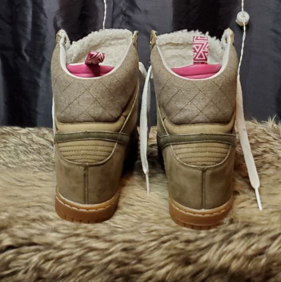 Nike SneakerBoots wedges 8.5 women Dunk Super Sky hi - Picture 4 of 6